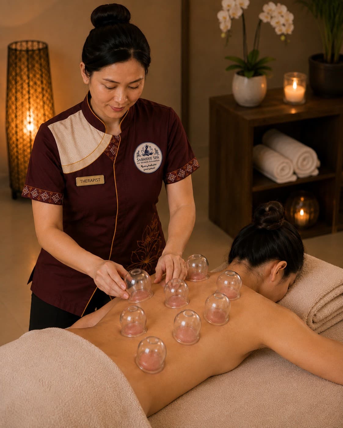 Dry cupping therapy