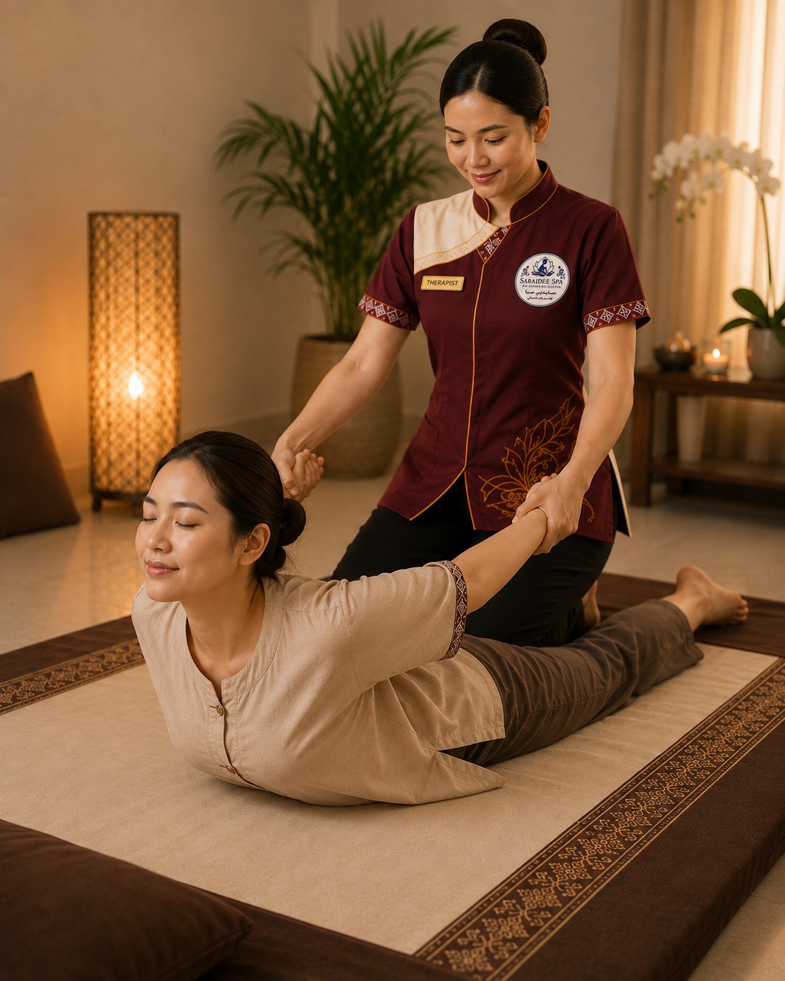 Thai Massage (No Oil)